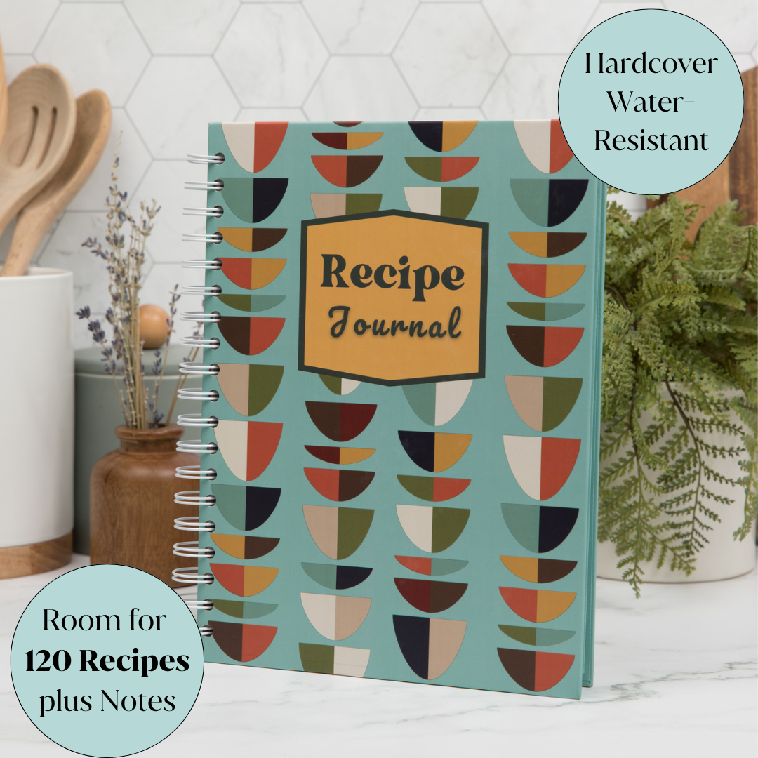 Blank Recipe Book to Write in Your Own Recipes with Tabs, 7 x 10" Spiral Blank Cookbook Recipe Journal for Own Recipes